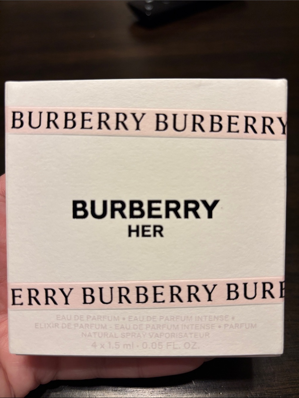 Burberry Her Sample Box - 4 x 1.5 oz